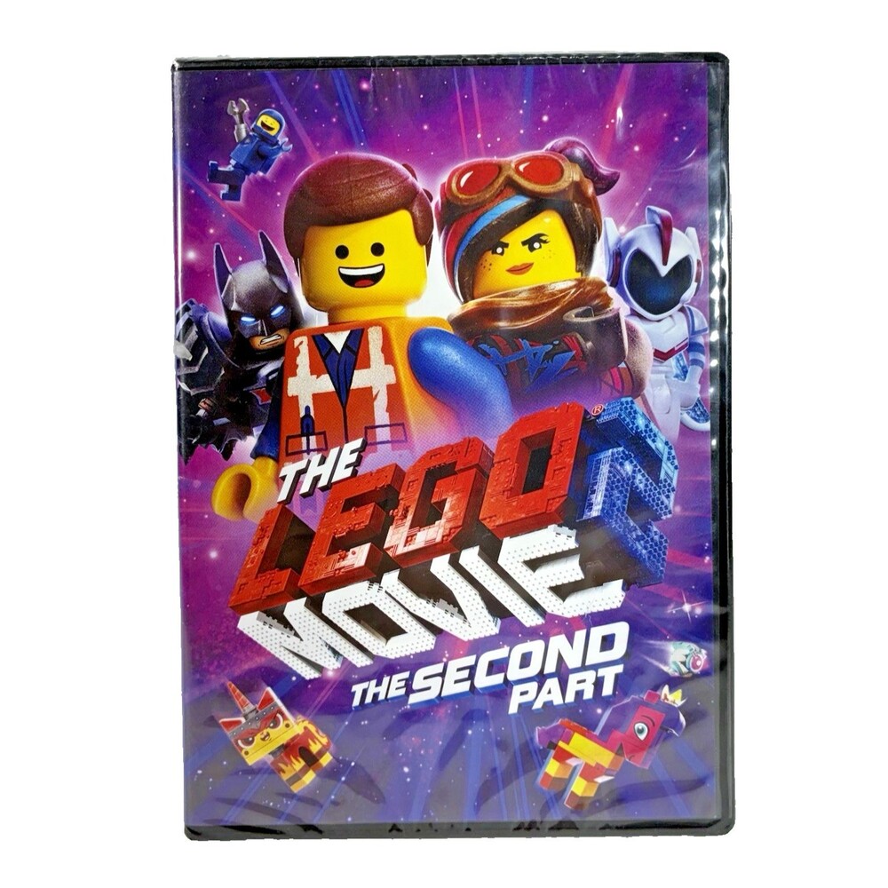 The Lego Movie 2: The Second Part 2019 Warner Bros DVD New Factory Sealed